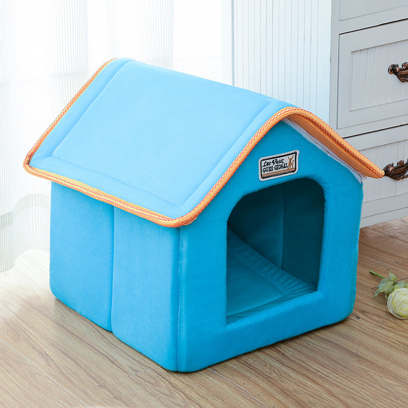 Detachable and washable pet nest pet house dog house