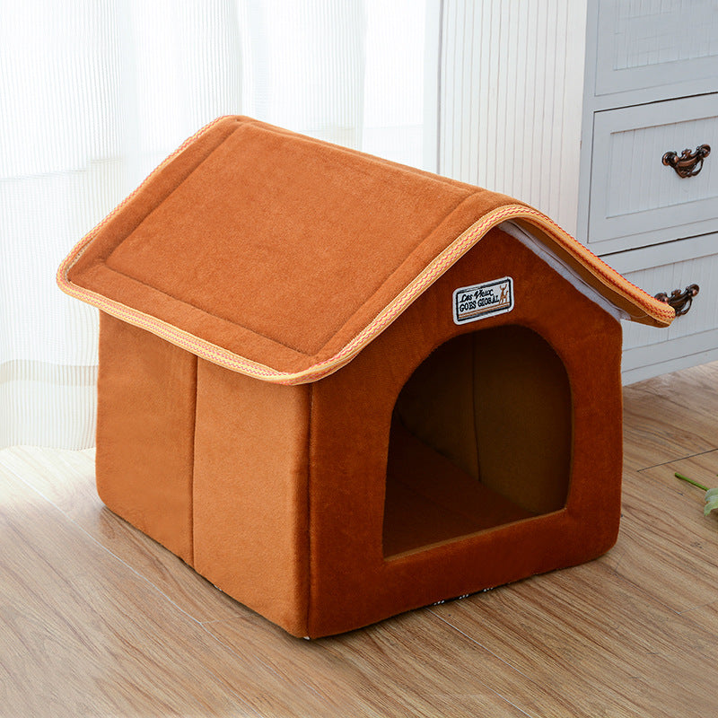 Detachable and washable pet nest pet house dog house