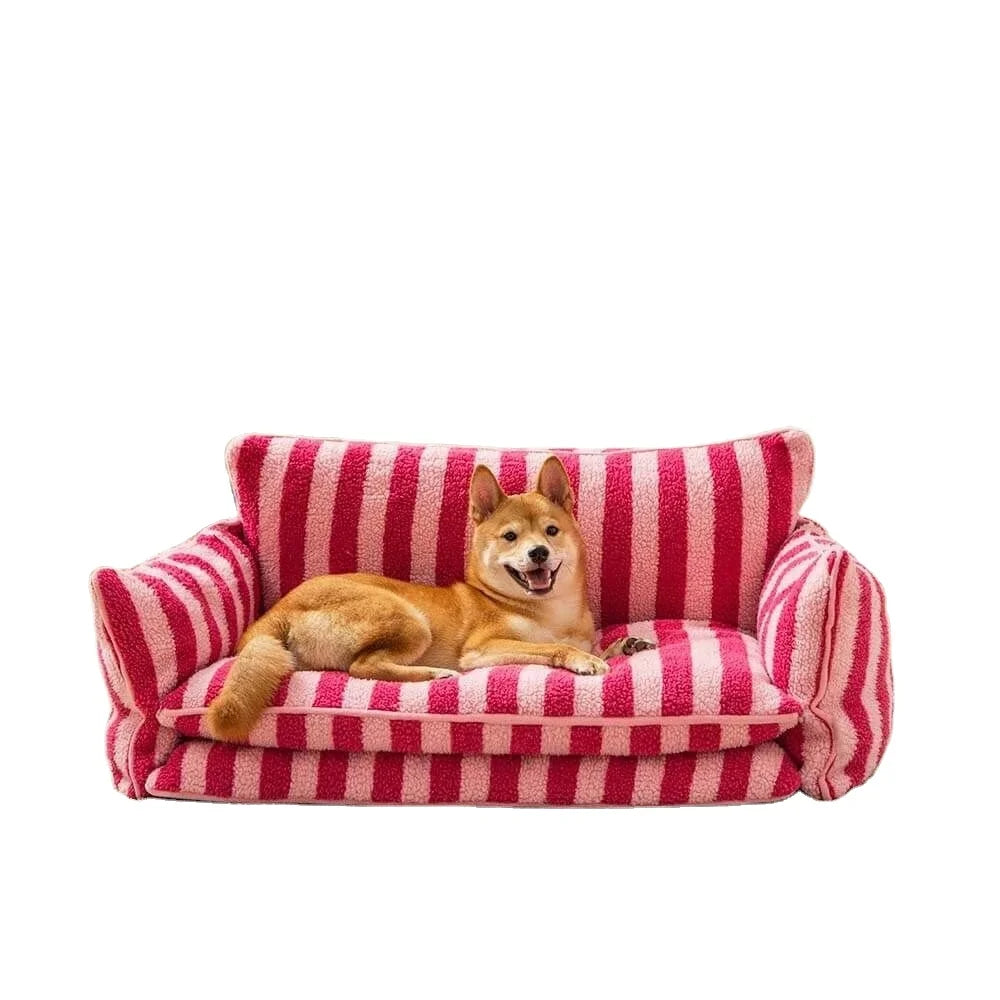 All-season Dog bed Fashion Breathable cuddly cat nest Soft fluffy Pet Large Dogs Sofa Bed